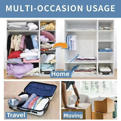 Vacuum Seal Storage Bags  SpaceSaving Clothes  Blanket Organizer Bags 2