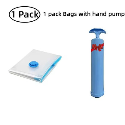 Vacuum Seal Storage Bags  SpaceSaving Clothes  Blanket Organizer Bags 9