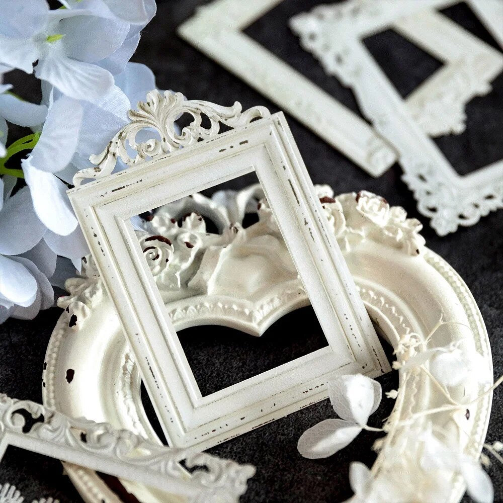 Retro Style Craft Paper, European Architectural Modeling, DIY Creative Materials, Hollow Relief Design Cardstock