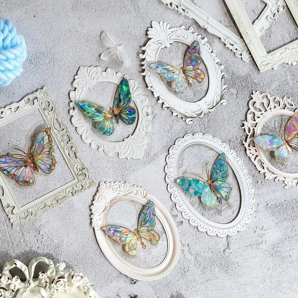 Retro Style Craft Paper, European Architectural Modeling, DIY Creative Materials, Hollow Relief Design Cardstock