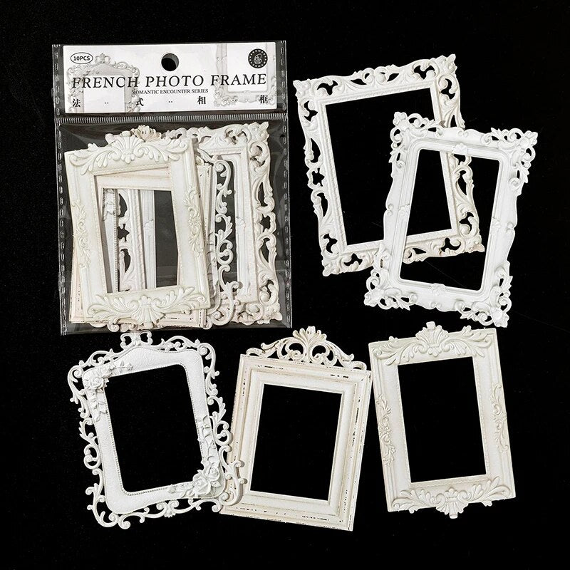 Retro Style Craft Paper, European Architectural Modeling, DIY Creative Materials, Hollow Relief Design Cardstock