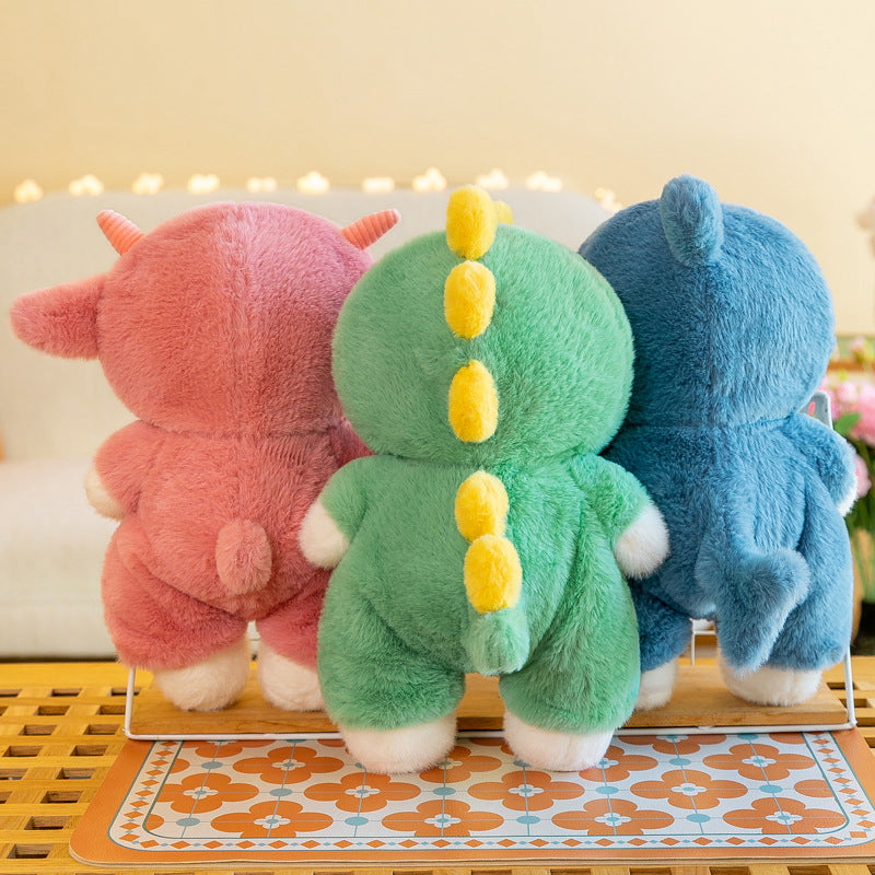 Teddy Bear Wear Suit, Soft Doll Birthday Gift, Kawaii Bear Plush Toy Stuffed Animals Christmas Gifts for Boy Girl