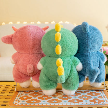 Teddy Bear Wear Suit, Soft Doll Birthday Gift, Kawaii Bear Plush Toy Stuffed Animals Christmas Gifts for Boy Girl