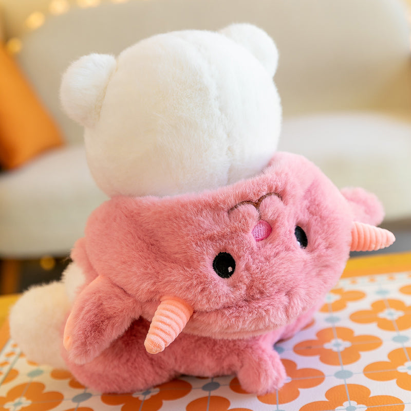 Teddy Bear Wear Suit, Soft Doll Birthday Gift, Kawaii Bear Plush Toy Stuffed Animals Christmas Gifts for Boy Girl