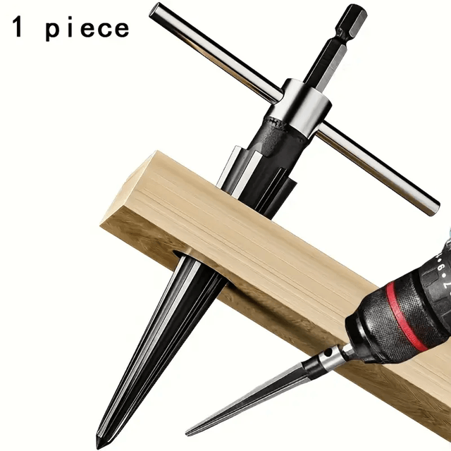 PrecisionCut Hex Cone Chamfering Tool Set For Wood Metal And Plastic 1