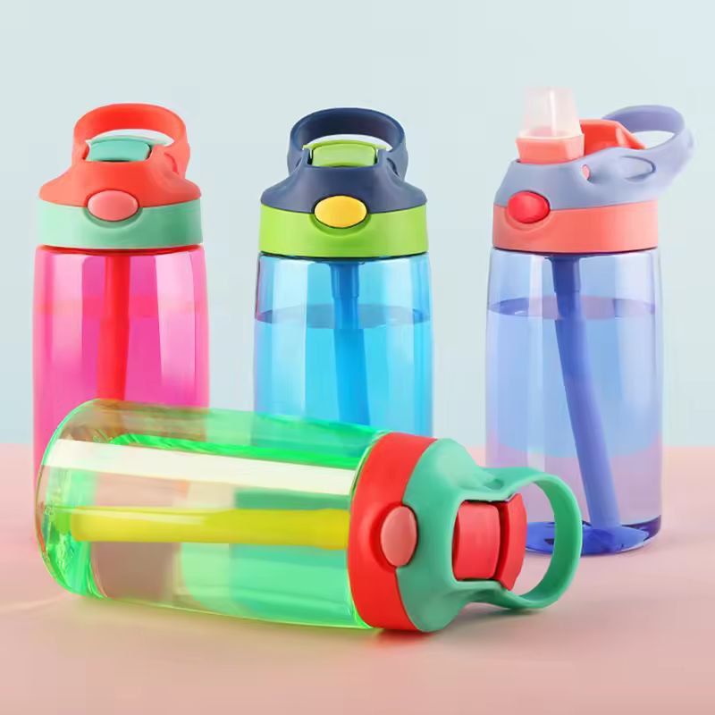 Everyday 480 Ml Kids  Travel Water Bottle  Portable Sports Straw Cup 1