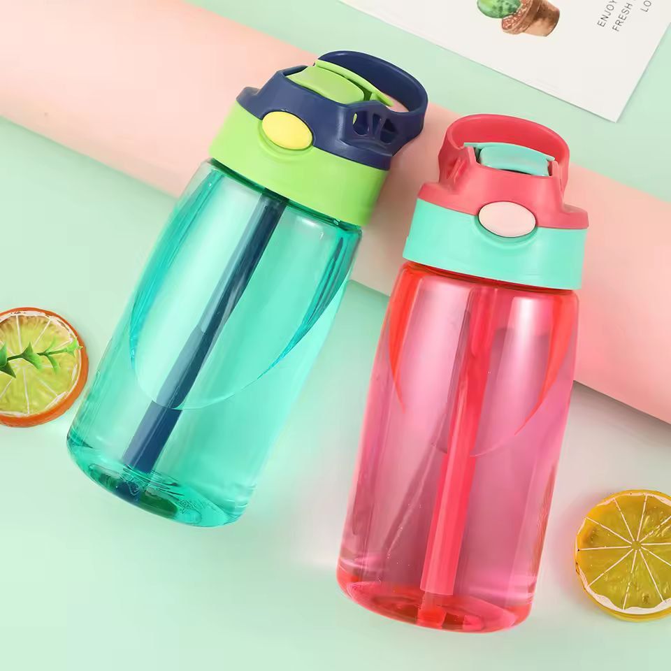 Everyday 480 Ml Kids  Travel Water Bottle  Portable Sports Straw Cup 4