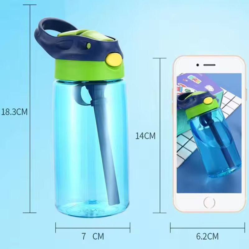 Everyday 480 Ml Kids  Travel Water Bottle  Portable Sports Straw Cup 6