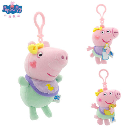 Peppa George Evie Plush Toy Boy Girl Peppa Pig Evy Dinosaur Teddy Bear Christmas Stuffed Doll Birth 3