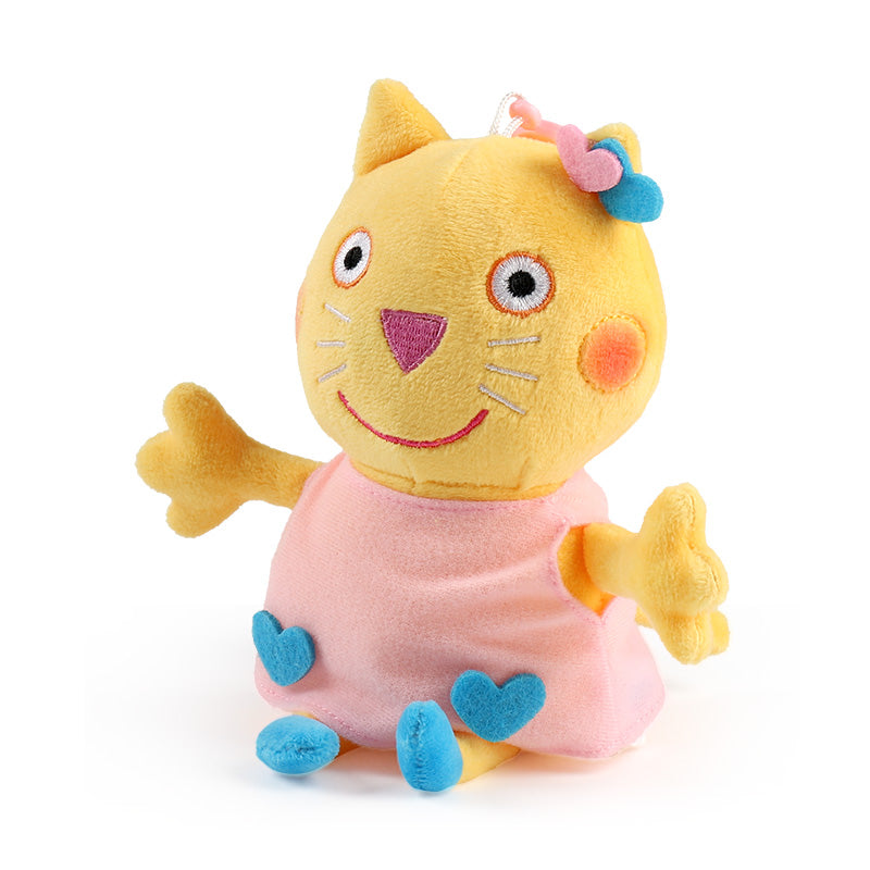 Peppa George Evie Plush Toy Boy Girl Peppa Pig Evy Dinosaur Teddy Bear Christmas Stuffed Doll Birth 17