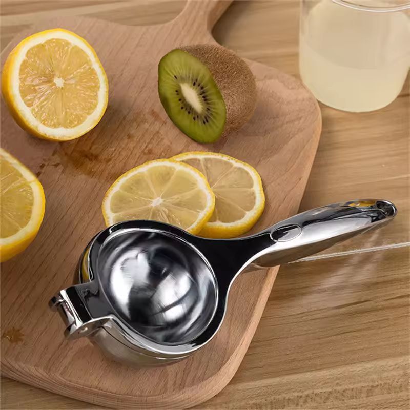 Premium Handheld Citrus Juice Press  Zinc Alloy Manual Lemon  Orange Squeezer 2