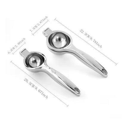 Premium Handheld Citrus Juice Press  Zinc Alloy Manual Lemon  Orange Squeezer 5