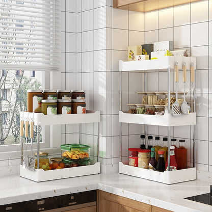 Kitchen Spice Storage Rack Multi Functional Countertop Seasoning Rack Household Multi Layer Kitchen 6