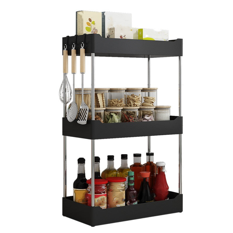 Kitchen Spice Storage Rack Multi Functional Countertop Seasoning Rack Household Multi Layer Kitchen 4