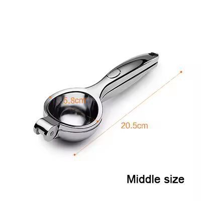 Premium Handheld Citrus Juice Press  Zinc Alloy Manual Lemon  Orange Squeezer 7