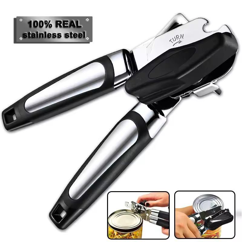 KitchenPro Stainless Steel SideCut Can  Bottle Opener 6