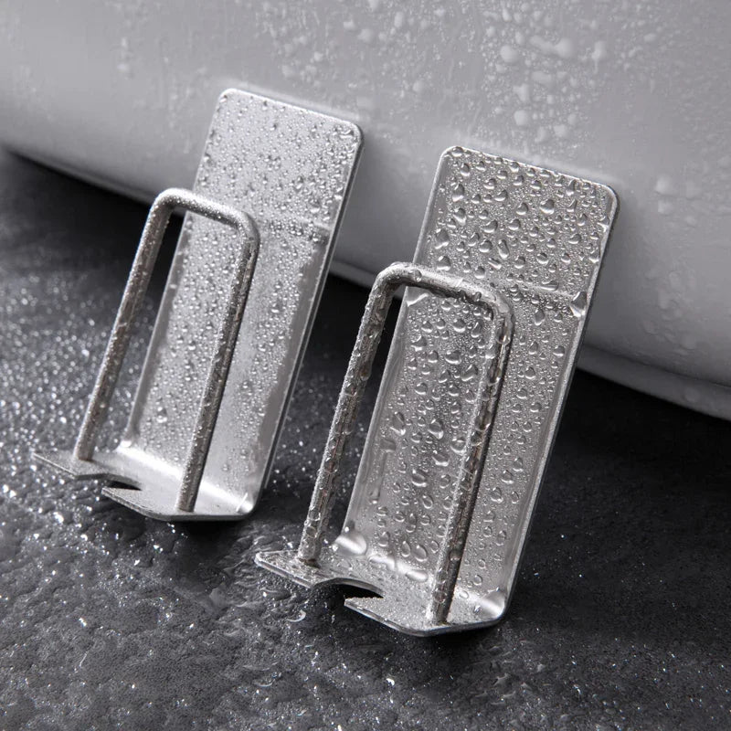 Stainless Steel Toothbrush Holder Bathroom Accessories Set Wall Mount Tooth Brush Storage Rack Shav