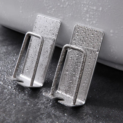 Stainless Steel Toothbrush Holder Bathroom Accessories Set Wall Mount Tooth Brush Storage Rack Shav