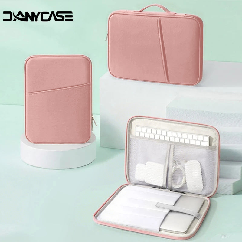 Protective Laptop Bag for, Padded Tablet Sleeve Case, Carrying Case Fit for iPad Macbook ASUS Xiaomi HUAWEI Lenov