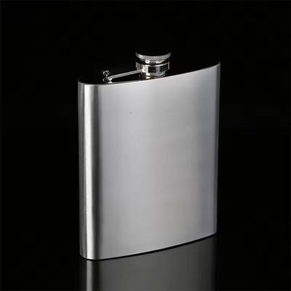 Compact Travel StainlessSteel Hip Flask  10 Oz Pocket Whisky  Wine Bottle 3