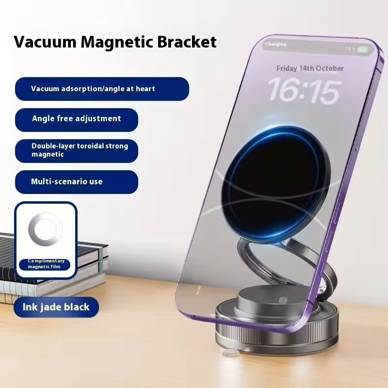 Super Strong Magnetic Foldable Phone Mount Universal Car & Desk Mount for iPhone & Android