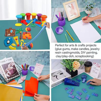 Large 236 By 157 In Silicone HeatResistant NonSlip Table Mat 4