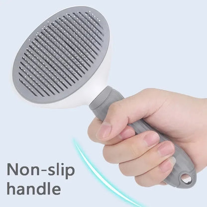 Self Cleaning Pet Hair Remover Brush For Dogs, Pet Dog Brush Cat Comb, Pets Dematting Comb Cats Grooming Tools