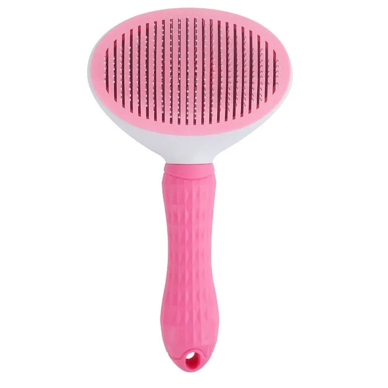 Self Cleaning Pet Hair Remover Brush For Dogs, Pet Dog Brush Cat Comb, Pets Dematting Comb Cats Grooming Tools