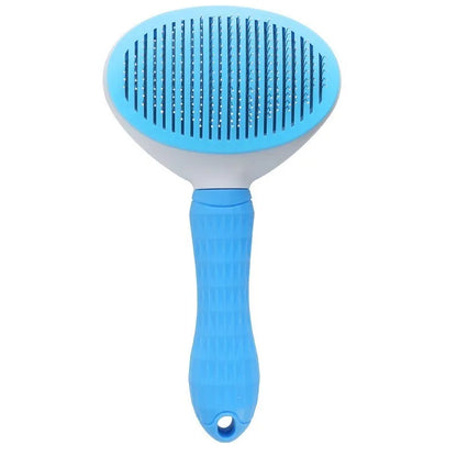 Self Cleaning Pet Hair Remover Brush For Dogs, Pet Dog Brush Cat Comb, Pets Dematting Comb Cats Grooming Tools