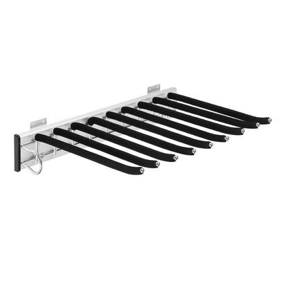 Pull Out Arms Pants Hanger L R Wardrobe Trousers Rack Extendable Trousers Hanger Rack Clothes Towel 6