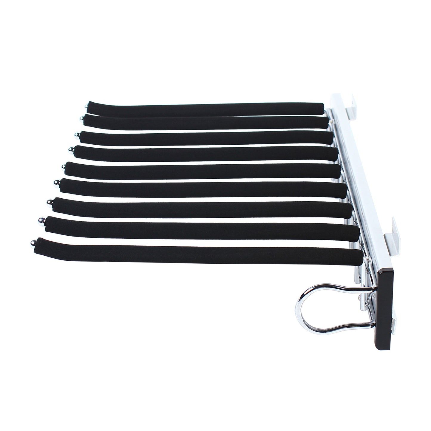 Pull Out Arms Pants Hanger L R Wardrobe Trousers Rack Extendable Trousers Hanger Rack Clothes Towel 5