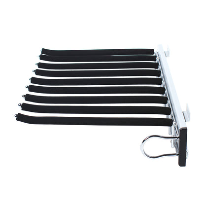 Pull Out Arms Pants Hanger L R Wardrobe Trousers Rack Extendable Trousers Hanger Rack Clothes Towel 5