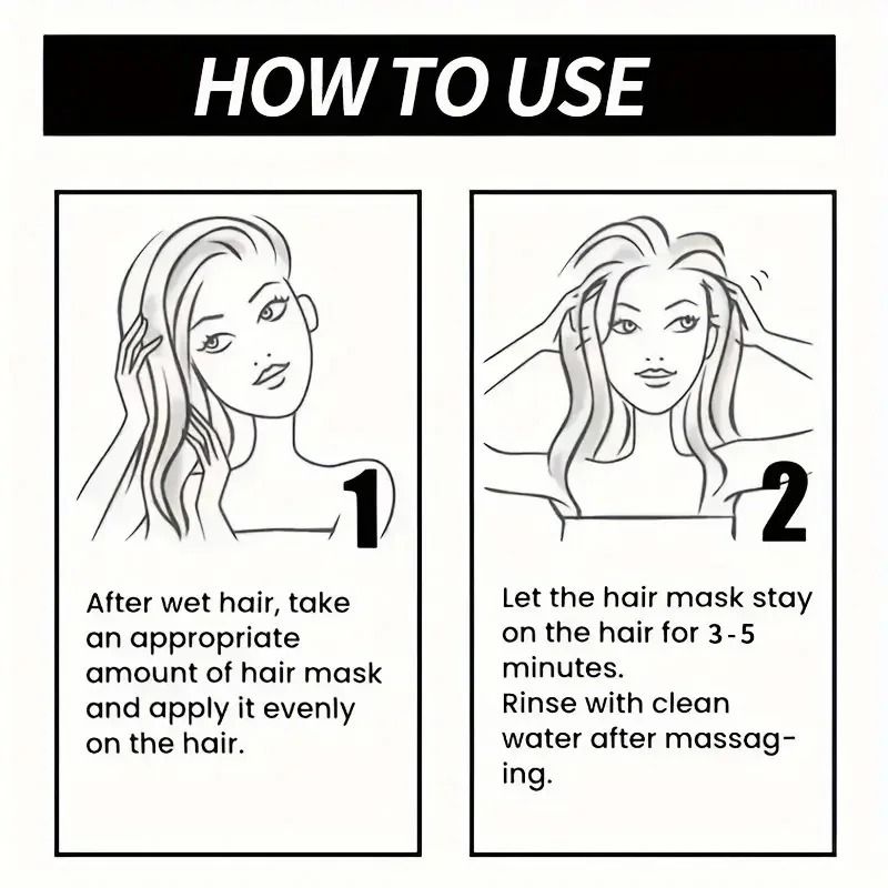 Keratin Magic Hair Mask Protein Straightening Deep Repair Treatment 5