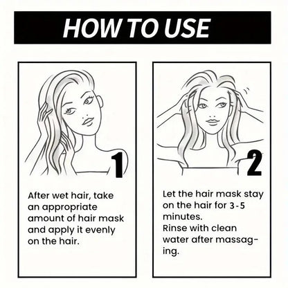 Keratin Magic Hair Mask Protein Straightening Deep Repair Treatment 5
