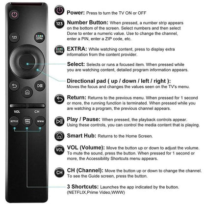 Smart TV Remote Control Replacement 3