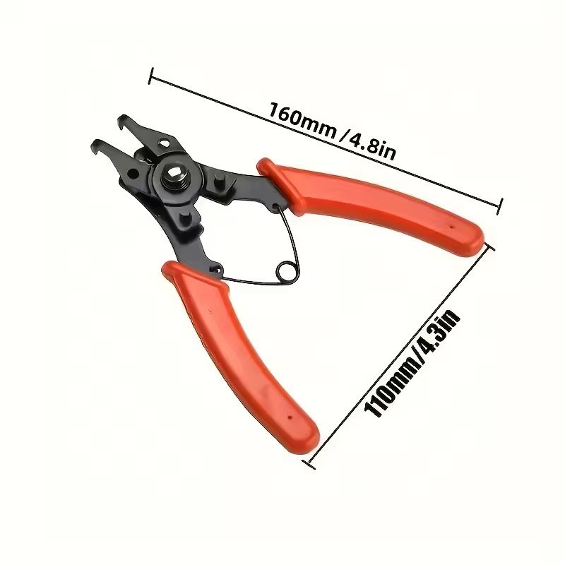 4in1 Circlip Pliers Set MultiFunction Snap Ring  Crimp Tool For DIY Automotive  Household Repairs 1