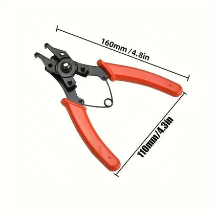 4in1 Circlip Pliers Set MultiFunction Snap Ring  Crimp Tool For DIY Automotive  Household Repairs 1