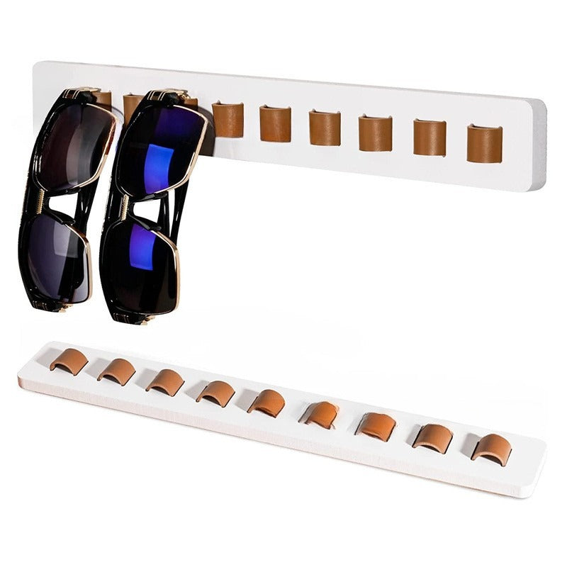 Wooden Eye Glass Rack Wall Mounted Storage For Sunglasses Household Glasses Display 2