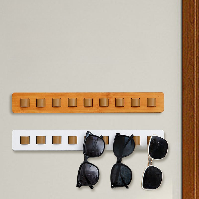 Wooden Eye Glass Rack Wall Mounted Storage For Sunglasses Household Glasses Display 3