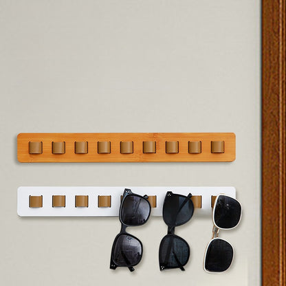 Wooden Eye Glass Rack Wall Mounted Storage For Sunglasses Household Glasses Display 3