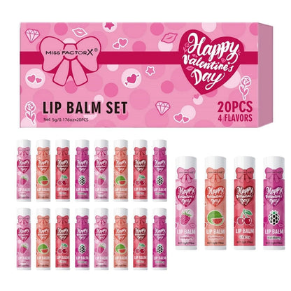 Luxury Lip Balm Gift Set Hydrating Glossy 20 Piece Collection 7
