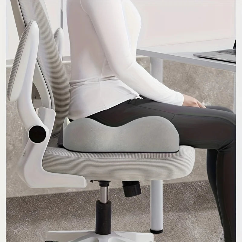 Breathable Posture Corrector 3Zone Memory Foam Support Pillow Ergonomic Office Seat Cushion For Car 8