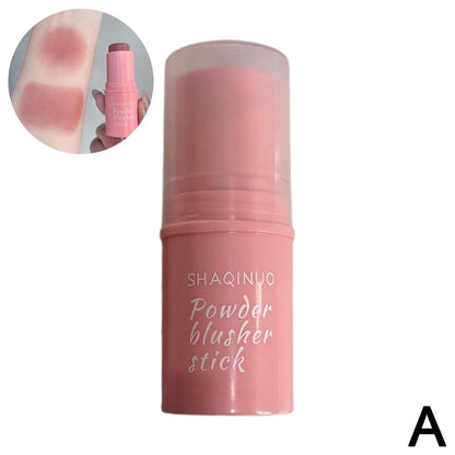 Sponge Head Blusher, Velvet Liquid Blush Matte, Natural Lasting Tint Makeup