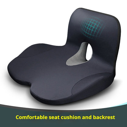 Memory Foam Seat Cushion For Office Chairs LShaped Integrated Cushion With PressureReducing Hip And 2
