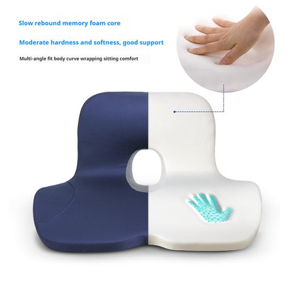 Memory Foam Seat Cushion For Office Chairs LShaped Integrated Cushion With PressureReducing Hip And 3