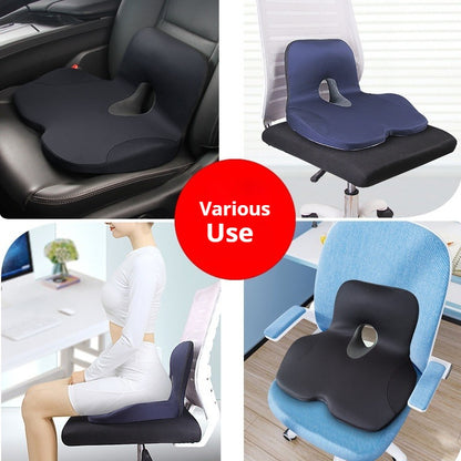 Memory Foam Seat Cushion For Office Chairs LShaped Integrated Cushion With PressureReducing Hip And 4