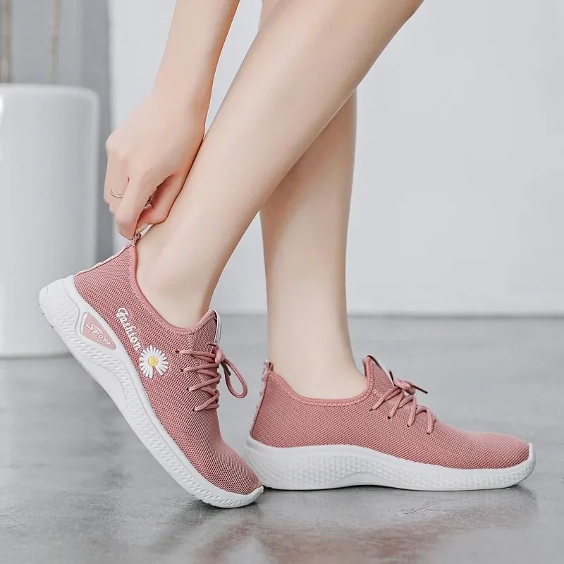 Lightweight Womens Breathable Sneakers Soft Sole Comfortable Casual Shoes 8