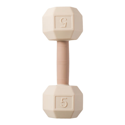 Dumbbell Rattle Toy Silicone Baby Teething Toy Cognitive Sensory Music Bell Crib Baby Gift 7