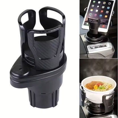 Car Cup Holder Expander Adjustable DualCup  Phone Holder  Organizer For Cars 3