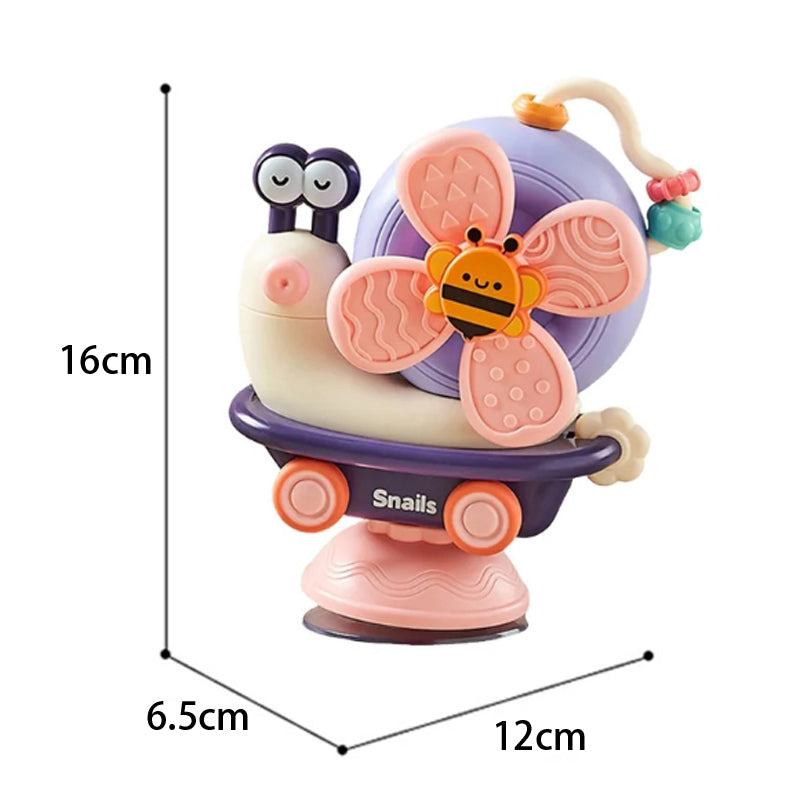 Montessori Snail Windmill Toys Sensory Fine Motor Car For Boys And Girls 5